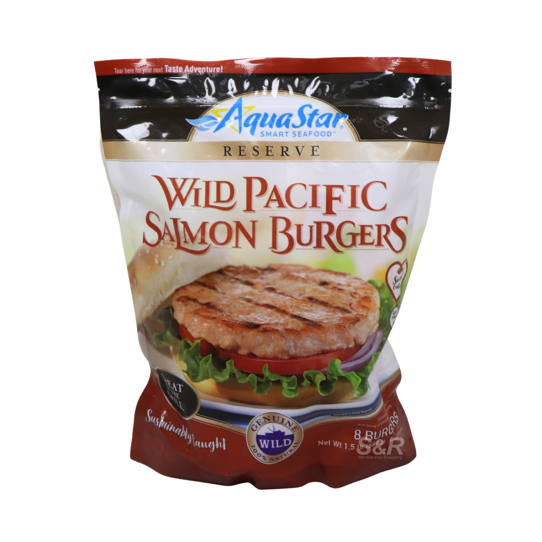Aqua Star Wild Pacific Salmon Burgers 680g